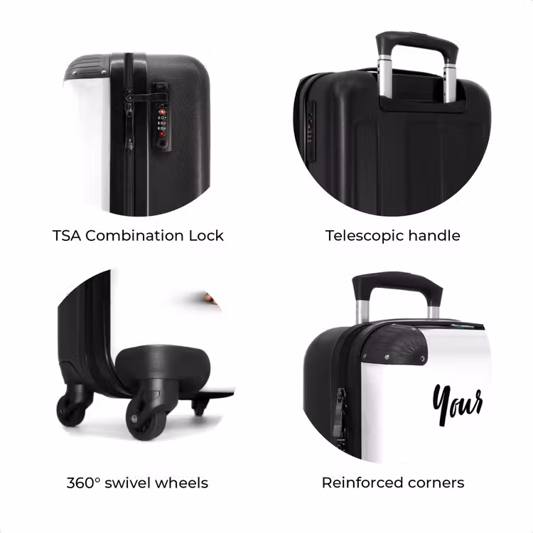 Suitcase with name - Pippin penguin — 8