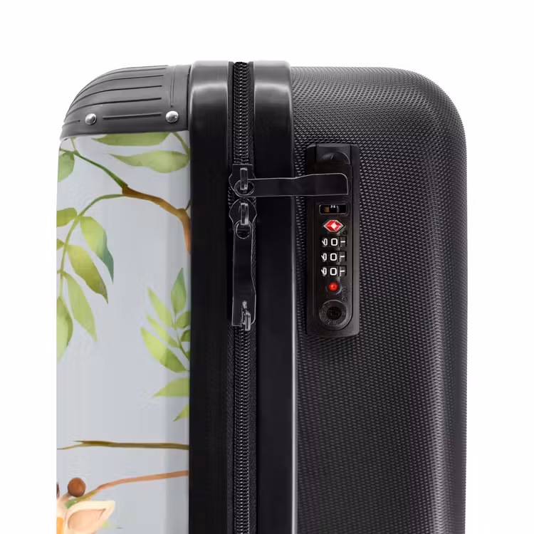 Suitcase with name - Animals in the jungle — 6