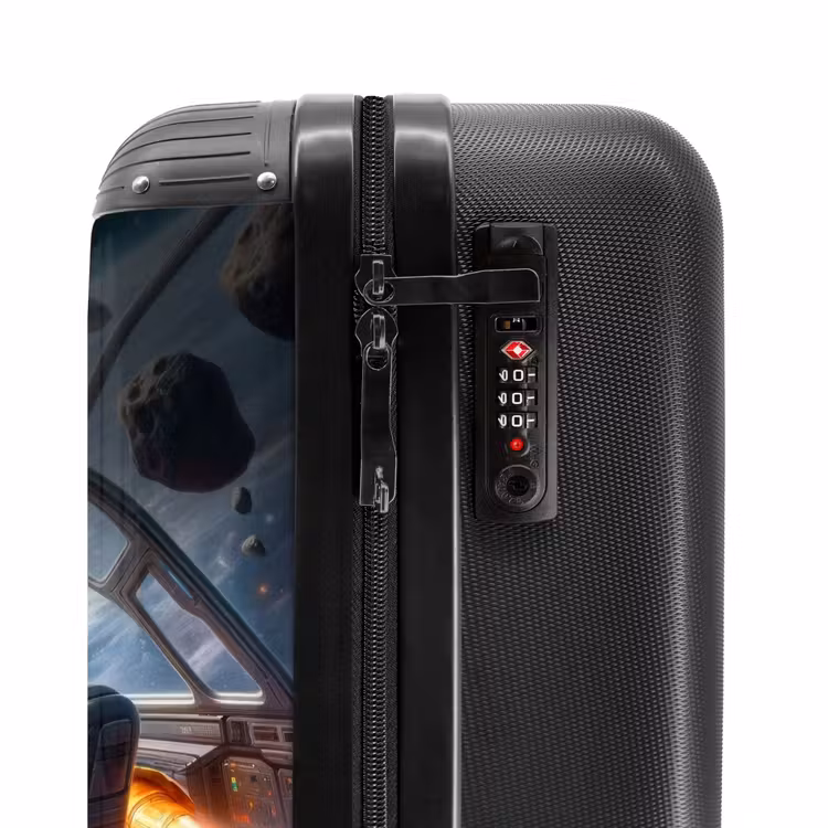 Suitcase with name - Astrodino — 6