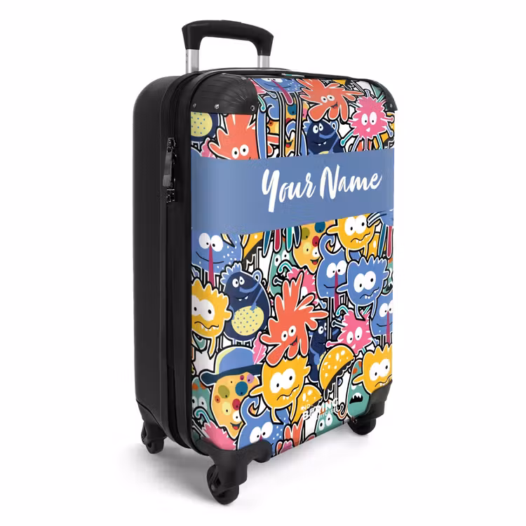 Suitcase with name - Beasts with Big Eyes — 2