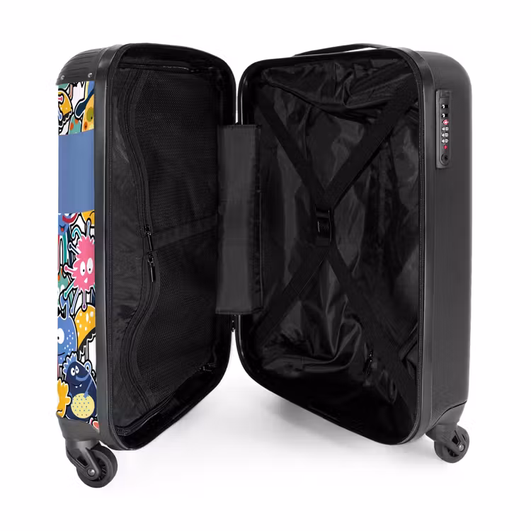 Suitcase with name - Beasts with Big Eyes — 5