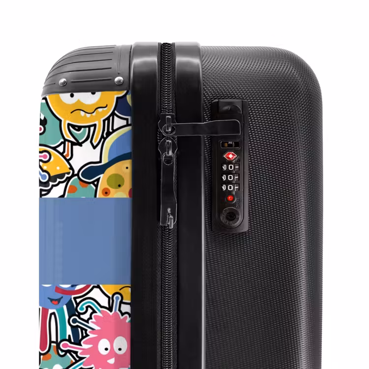 Suitcase with name - Beasts with Big Eyes — 6