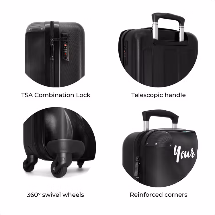 Suitcase with name - black-stallion-in-profile-horsepower — 8