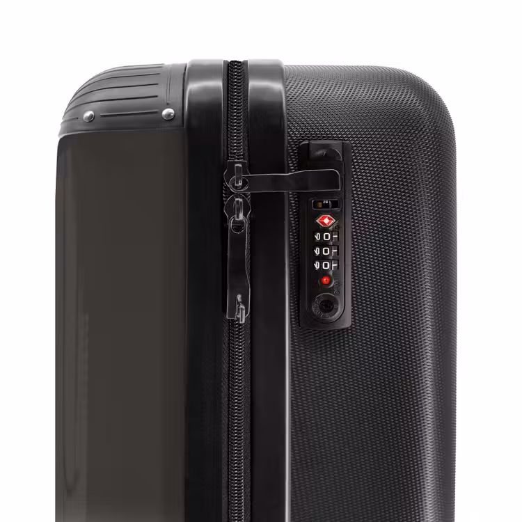 Suitcase with name - Blue car with gray flames — 6