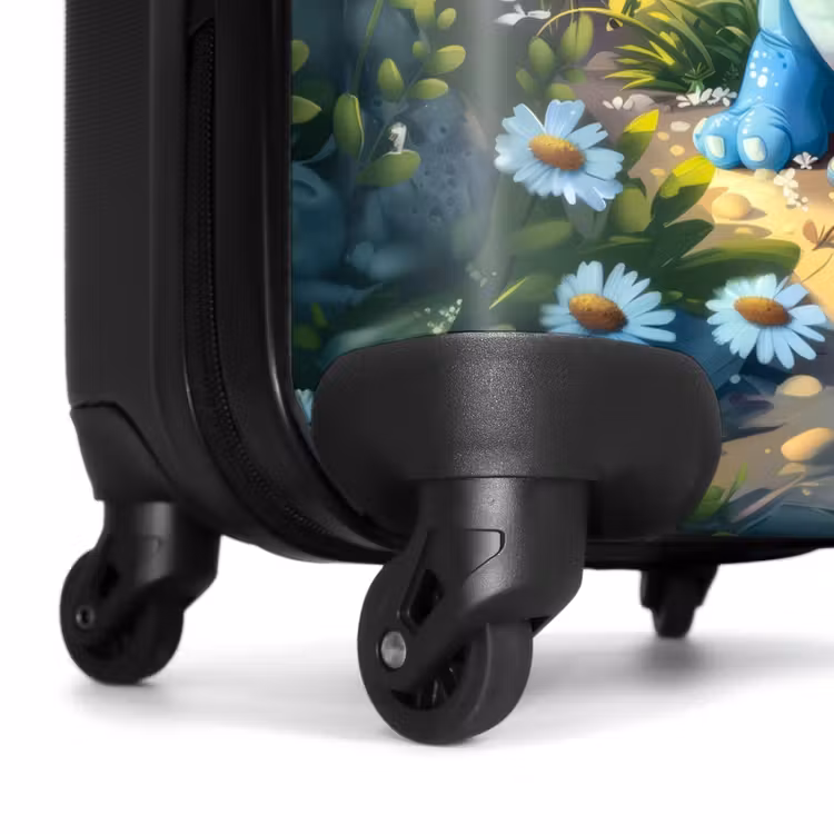 Suitcase with name - Branco Brontosaurus — 7