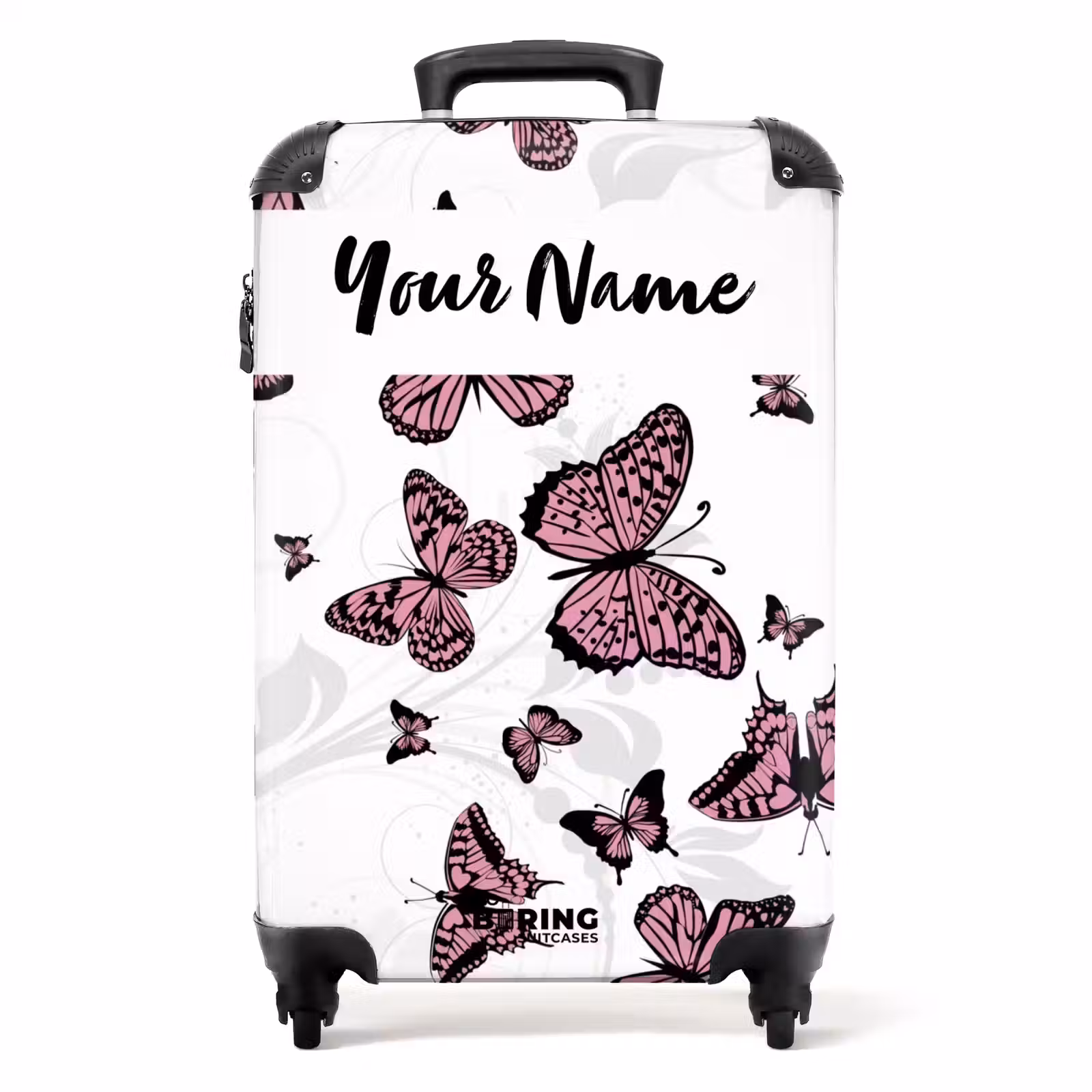 Suitcase with name - Butterfly Sea — 1