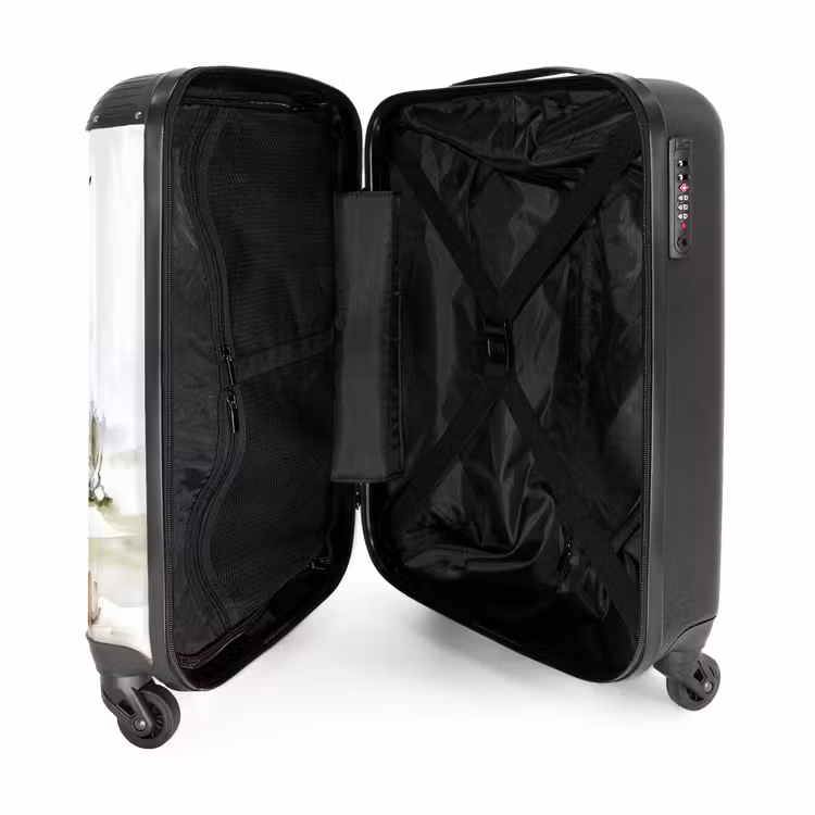 Suitcase with name - Alpaca adventure — 5