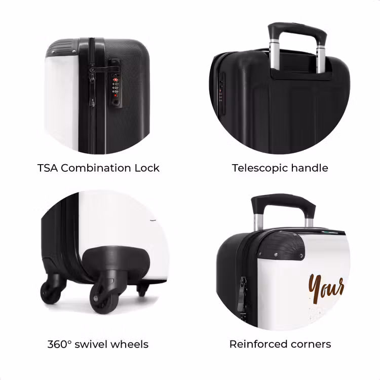 Suitcase with name - Arie monkey — 8