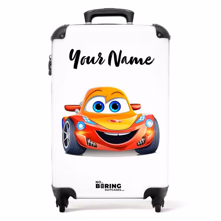 Suitcase with name - Auke car — 1