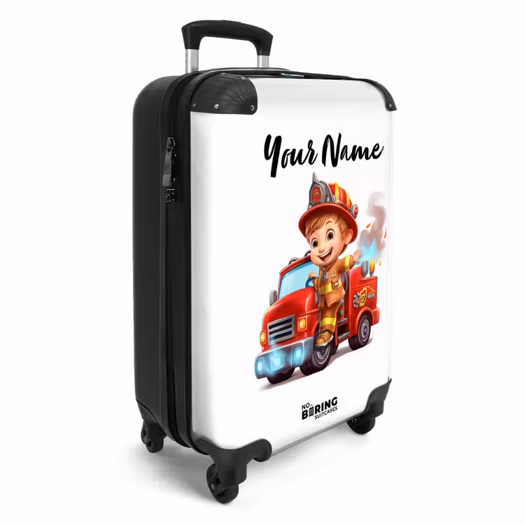 Suitcase with name - Bauke fire department — 2