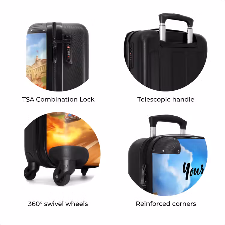 Suitcase with name - Berend fireman — 8