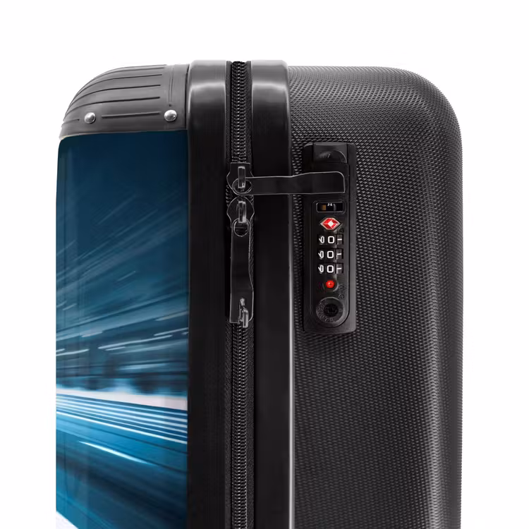Suitcase with name - Blazing blue — 6