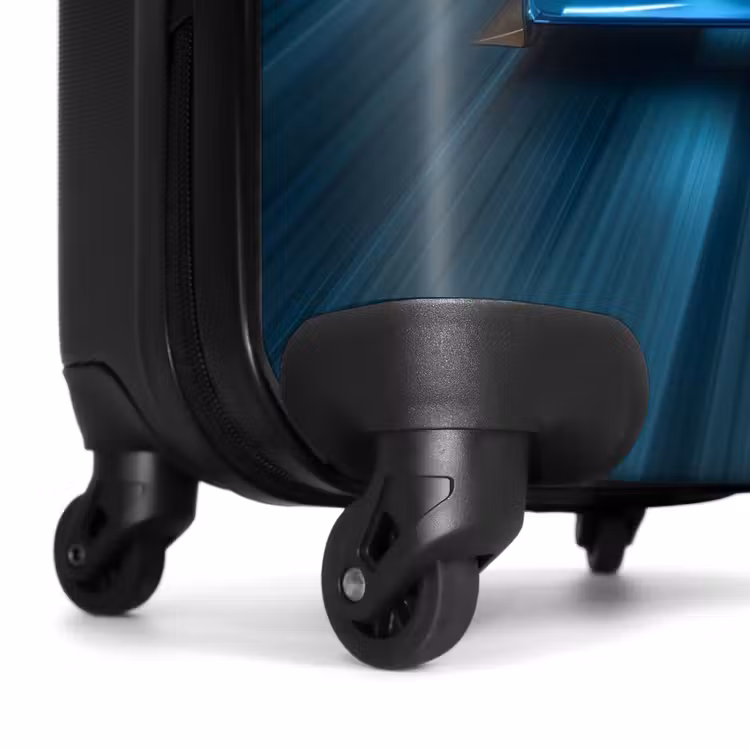 Suitcase with name - Blazing blue — 7