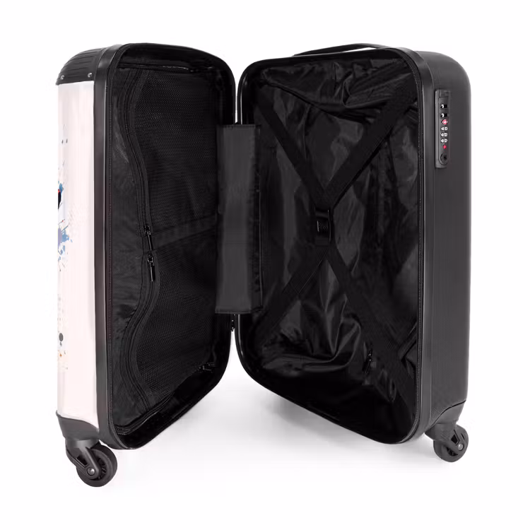 Suitcase with name - Butterfly explosion — 5