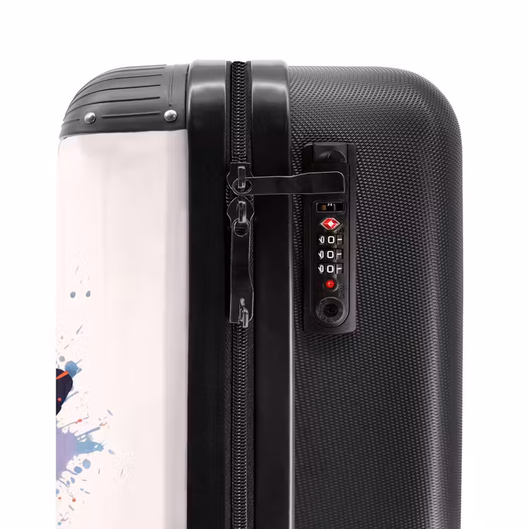 Suitcase with name - Butterfly explosion — 6