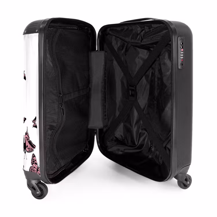 Suitcase with name - Butterfly Sea — 5