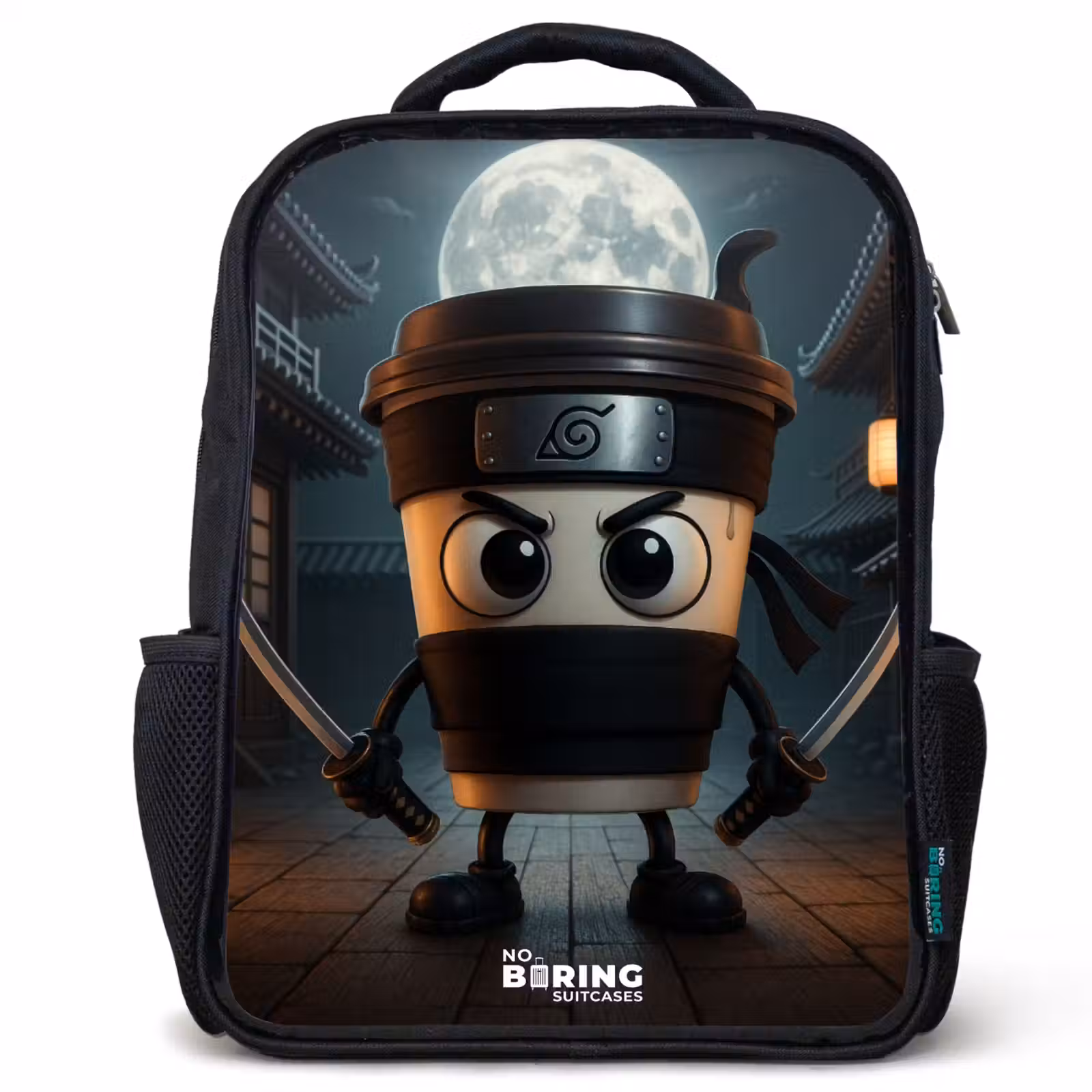 Kids backpack - Black - Capuchino Assassino — 1