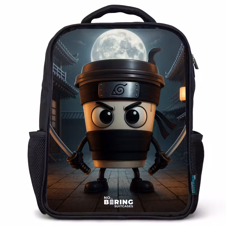 Kids backpack - Black - Capuchino Assassino — 1