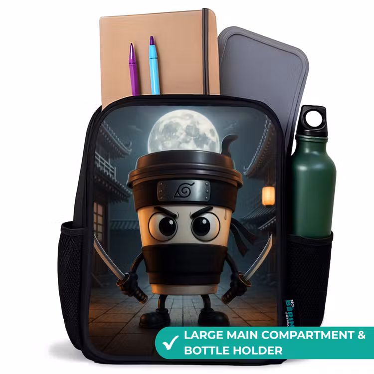 Kids backpack - Black - Capuchino Assassino — 10
