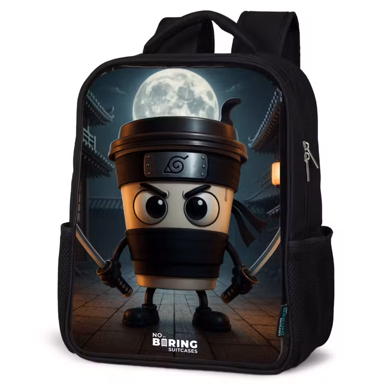 Kids backpack - Black - Capuchino Assassino — 6