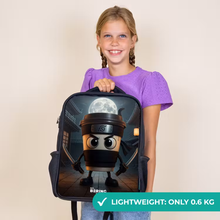 Kids backpack - Black - Capuchino Assassino — 9