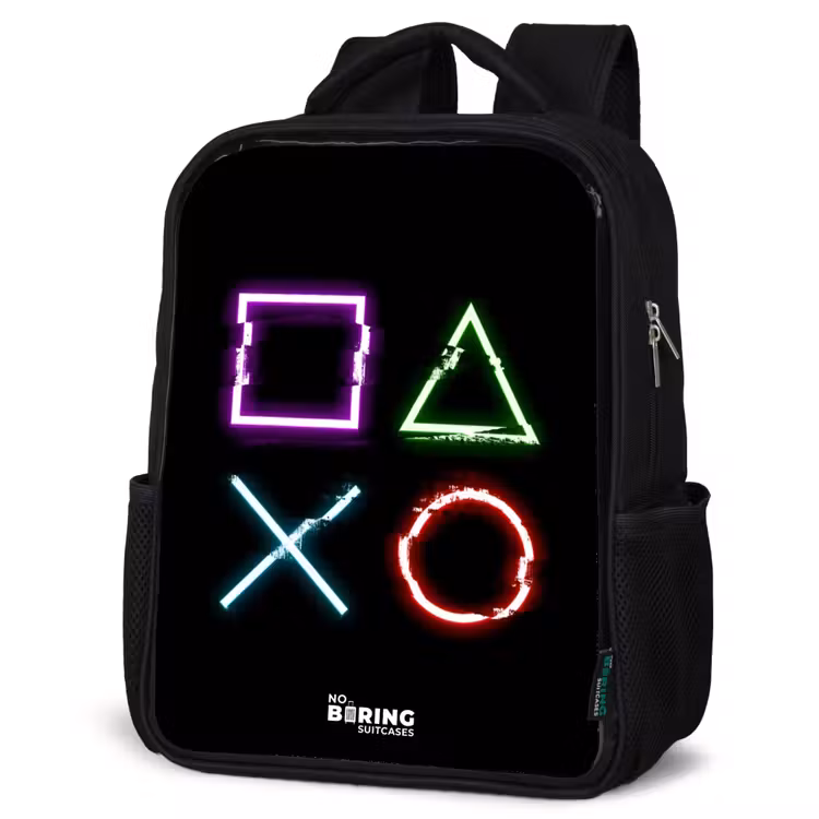 Kids backpack - Black - Game console buttons — 6