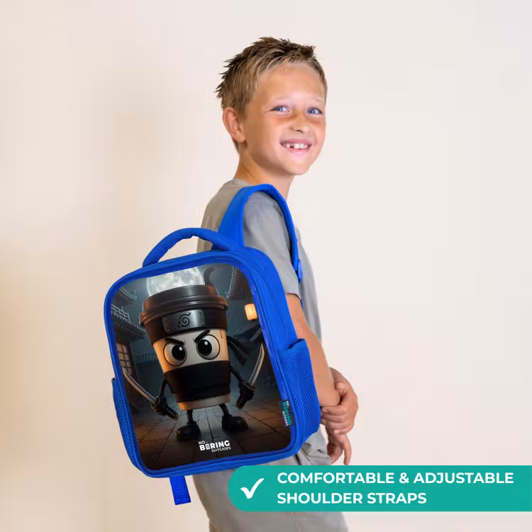 Kids backpack - Blue - Capuchino Assassino — 4