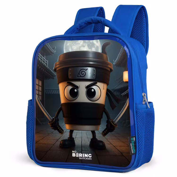 Kids backpack - Blue - Capuchino Assassino — 7