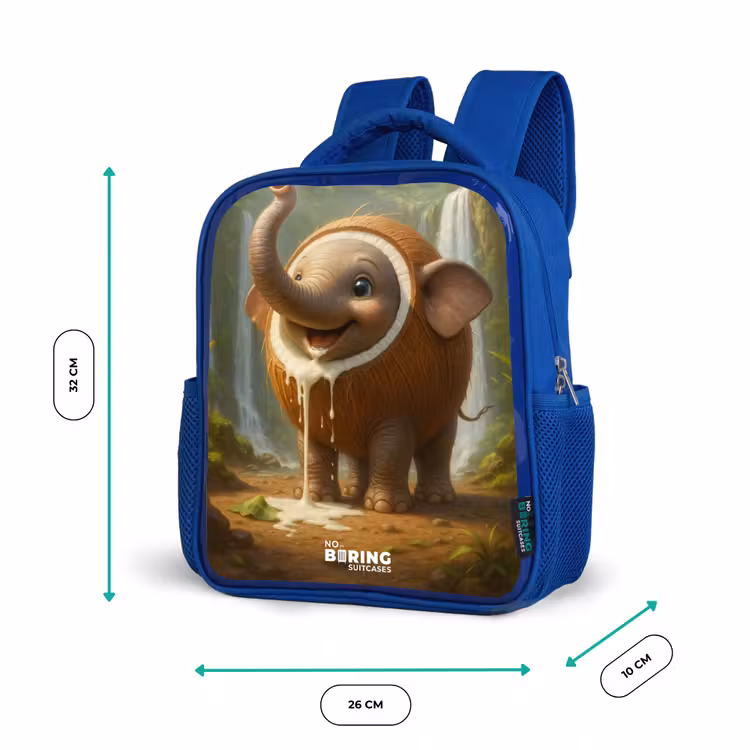 Kids backpack - Blue - Coconote Elephante — 6