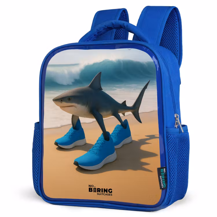Kids backpack - Blue - Tralalero tralala — 7