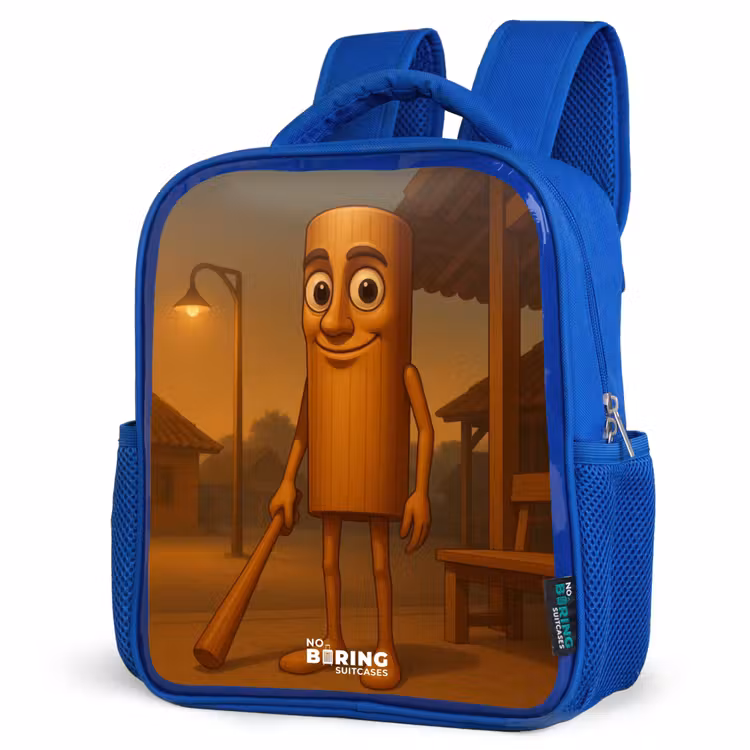 Kids backpack - Blue - Tung Tung Tung Sahur — 7