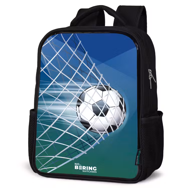 Kids backpack - Black - Ball in the goal — 6
