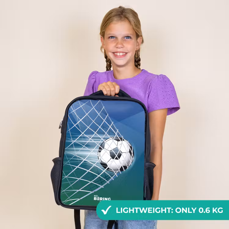 Kids backpack - Black - Ball in the goal — 9