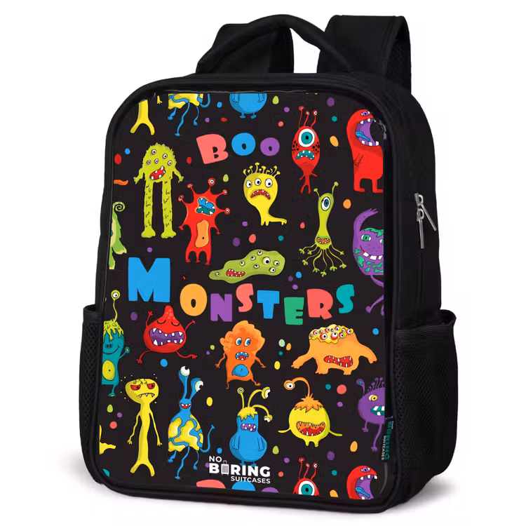 Kids backpack - Black - Pattern of samples — 6