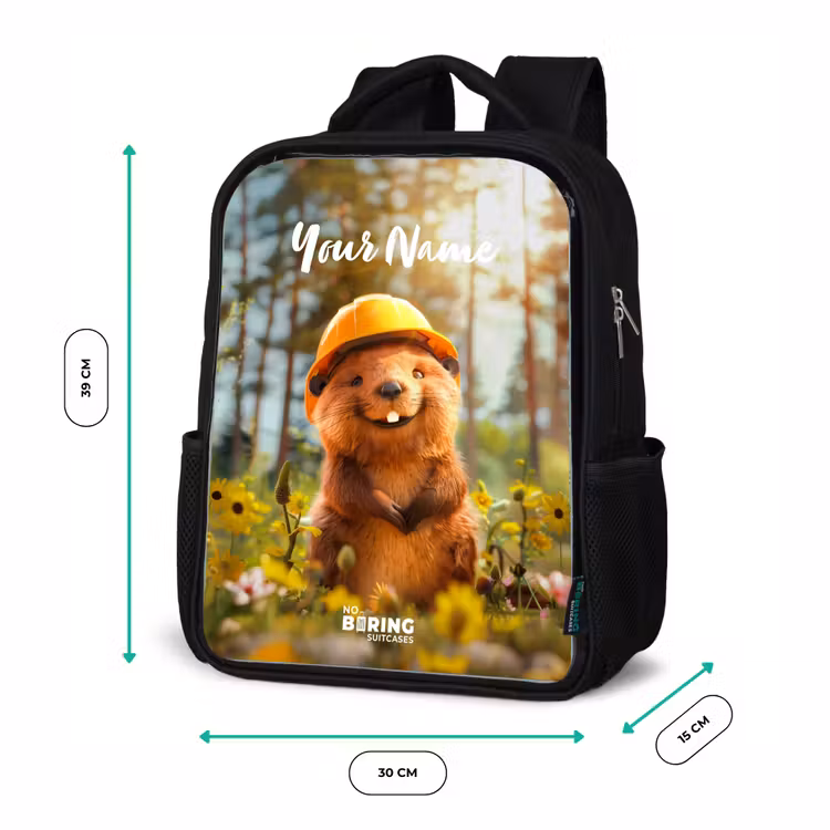 Kids backpack - Black - Benno Bloembouwer — 8