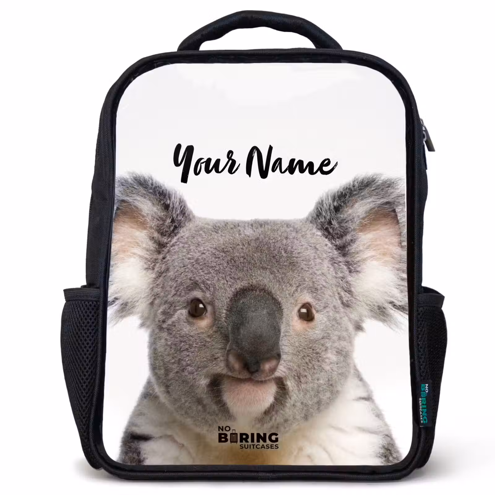 Kids backpack - Black - Cute Koala Bear — 1