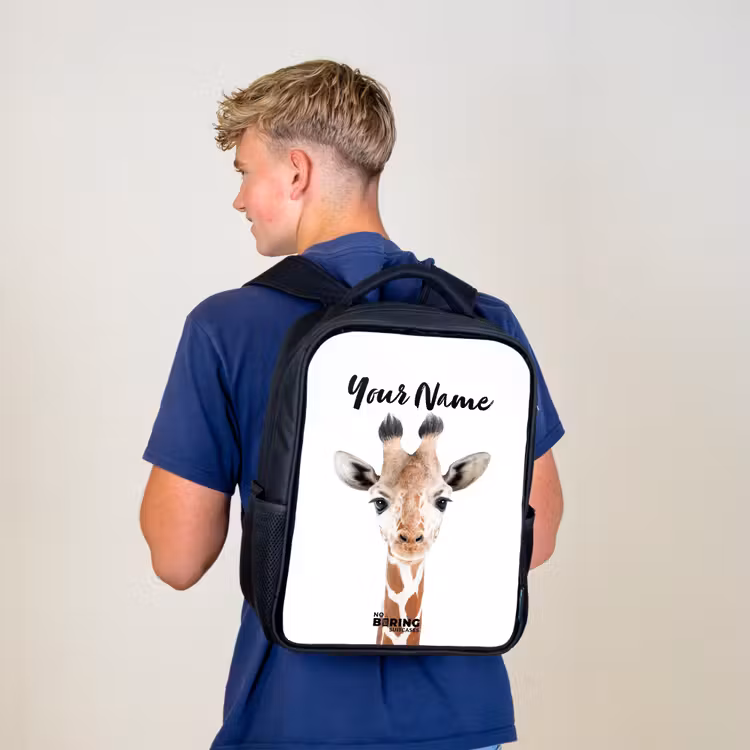 Kids backpack - Black - Gerrie Giraffe — 5