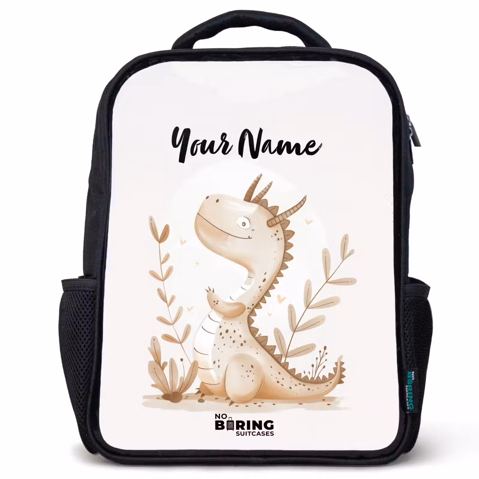 Kids backpack - Black - Dobby dragon — 1