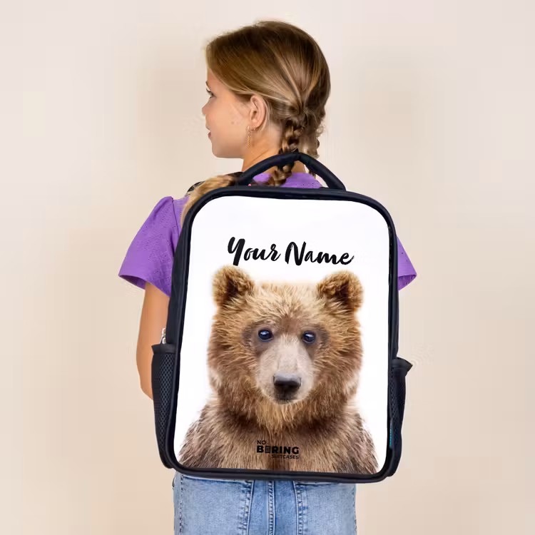 Kids backpack - Black - Bennie Bear — 4