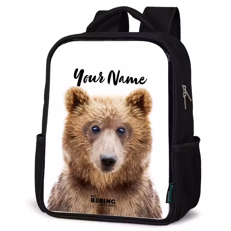 Kids backpack - Black - Bennie Bear — 6