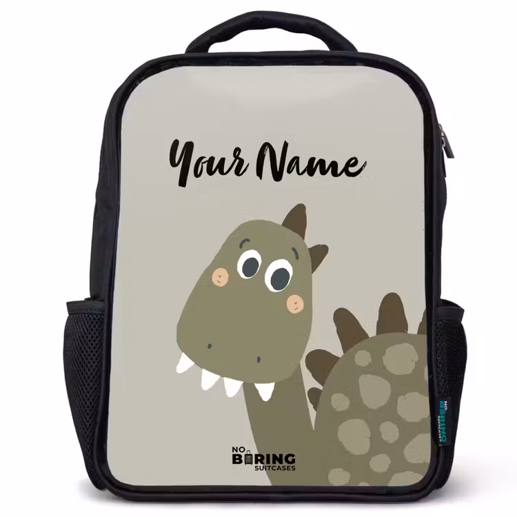 Kids backpack - Black - Danny dino — 1