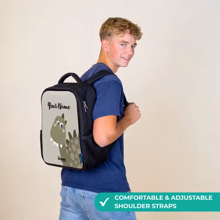 Kids backpack - Black - Danny dino — 11