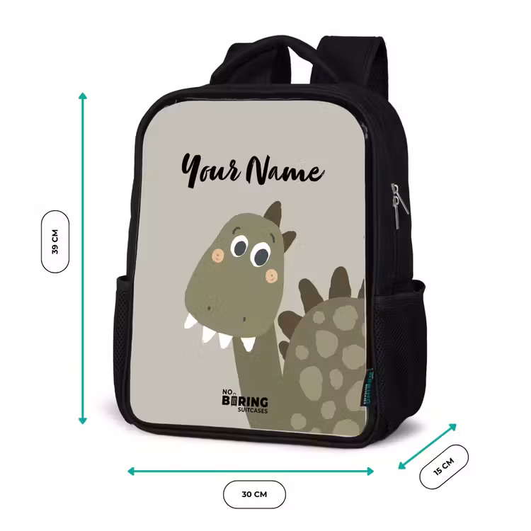 Kids backpack - Black - Danny dino — 8