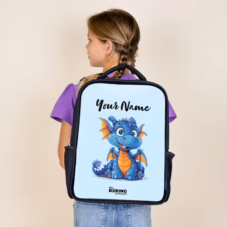 Kids backpack - Black - Dinky dragon — 4