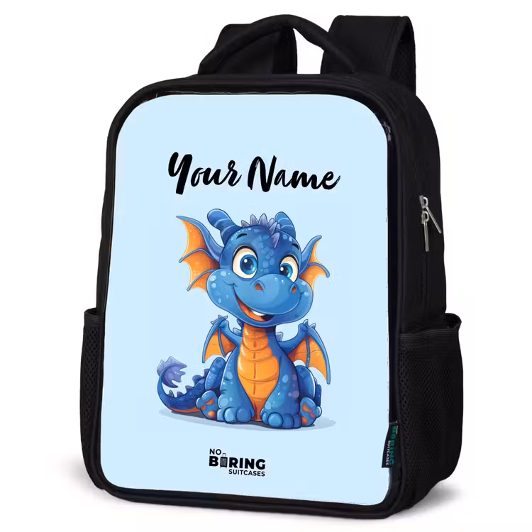 Kids backpack - Black - Dinky dragon — 6
