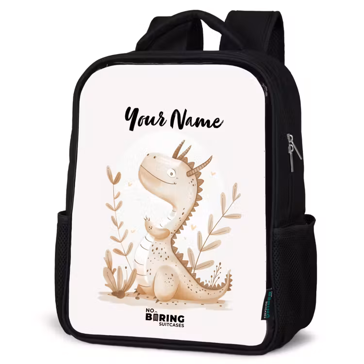 Kids backpack - Black - Dobby dragon — 6