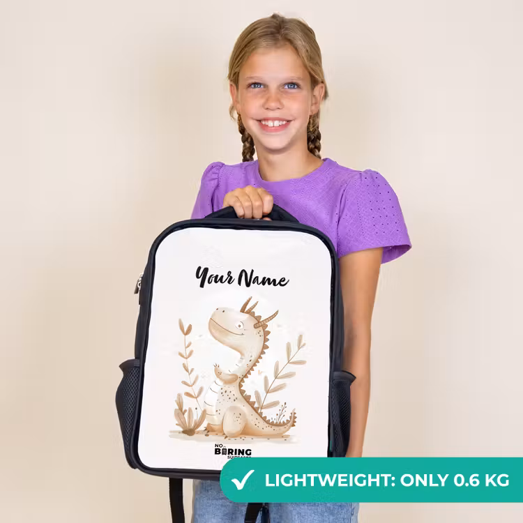 Kids backpack - Black - Dobby dragon — 9