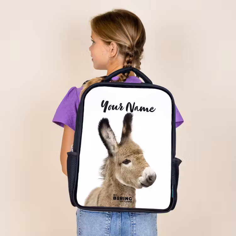 Kids backpack - Black - Eddy Donkey — 4
