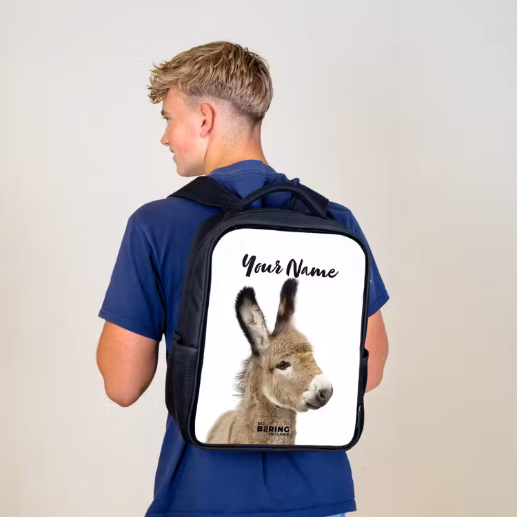 Kids backpack - Black - Eddy Donkey — 5