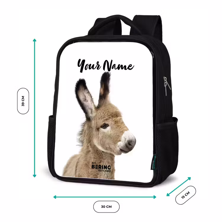 Kids backpack - Black - Eddy Donkey — 8